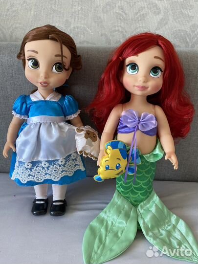 Кукла disney animators 40см Бэль, бель Русалочка