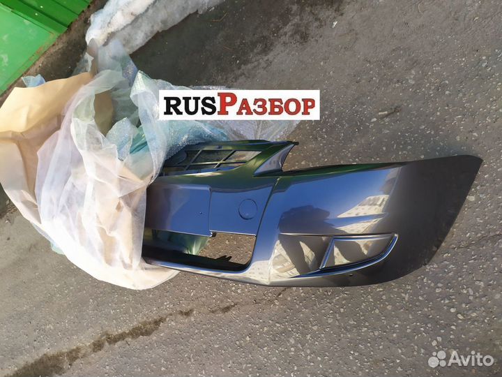 Бампер окрашенный в цвет Лада Приора ваз 21704