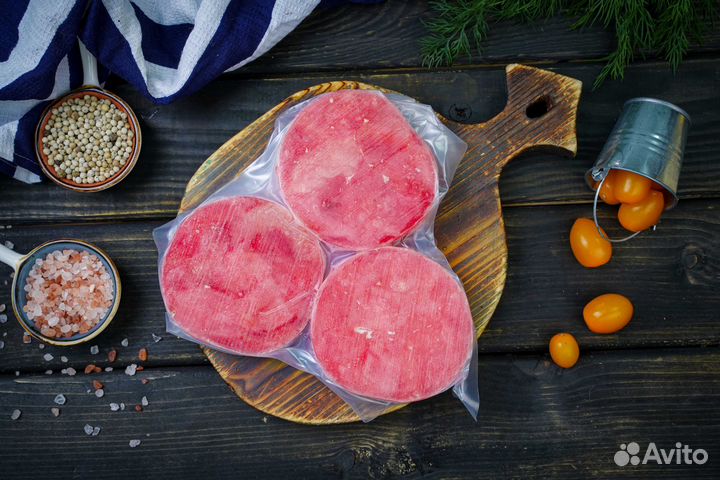 Медальоны из тунца