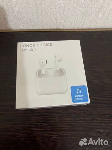 Honor choice earbuds x белые