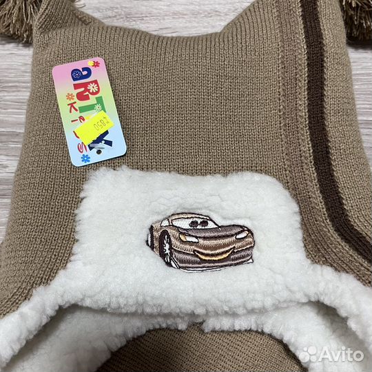 Комплект шапка и шарф