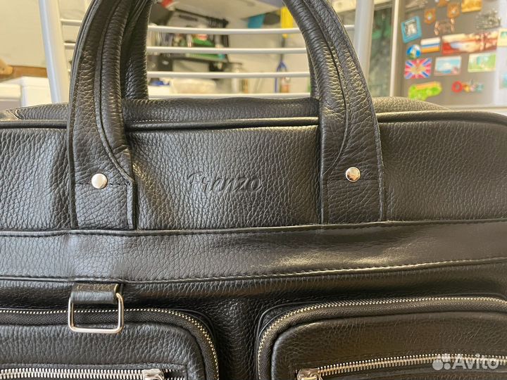 Сумка мужская натуральная кожа Frenzo