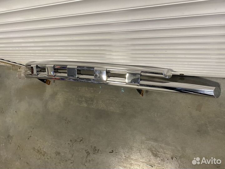 Защита бампера двойная акула Бизнес