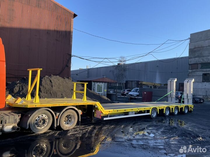 Полуприцеп трал (тяжеловоз) Berger 9854, 2023