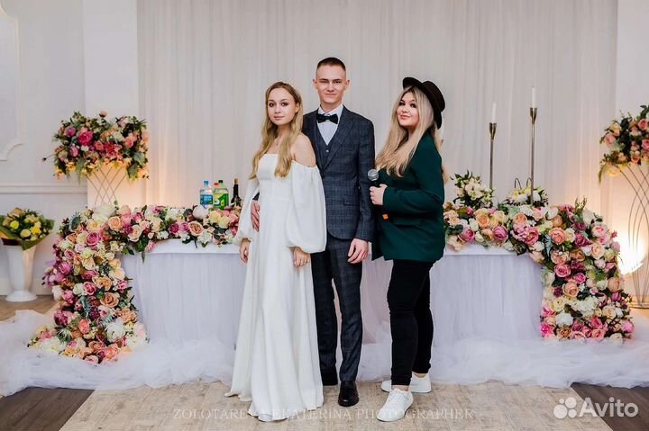 Ведущая на свадьбу. Музыкальное сопровождение. DJ