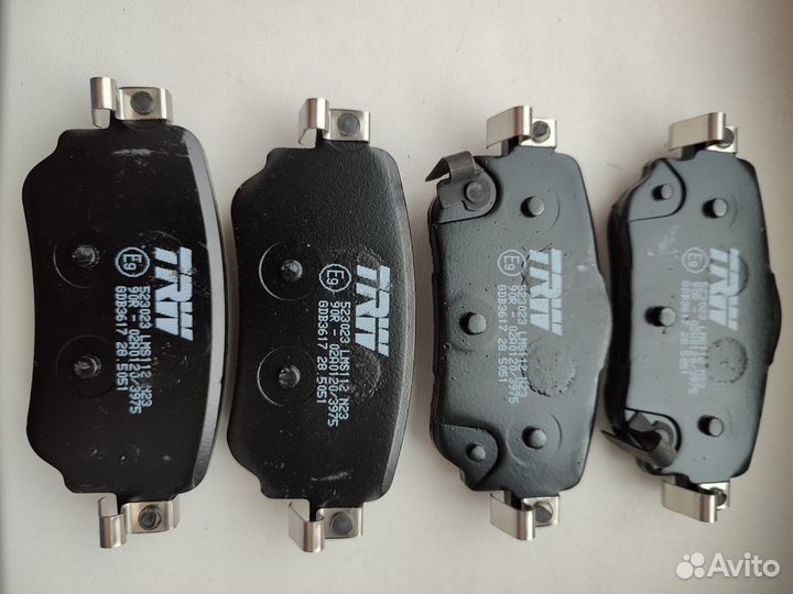 Колодки TRW задние на Ниссан X-Trail T32