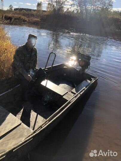 Лодка болотоход