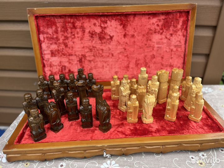Шахматы деревянные ручной работы