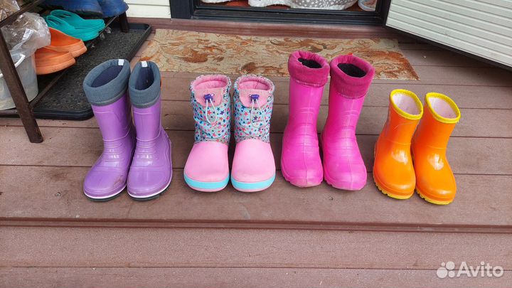 Сапоги crocs j2,nordman29,сапоги32, кроссы nautica