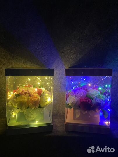 Ночник букет из цветов