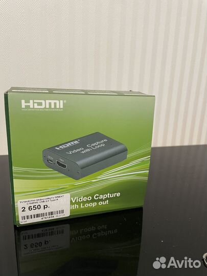 Карта видеозахвата hdmi 4k