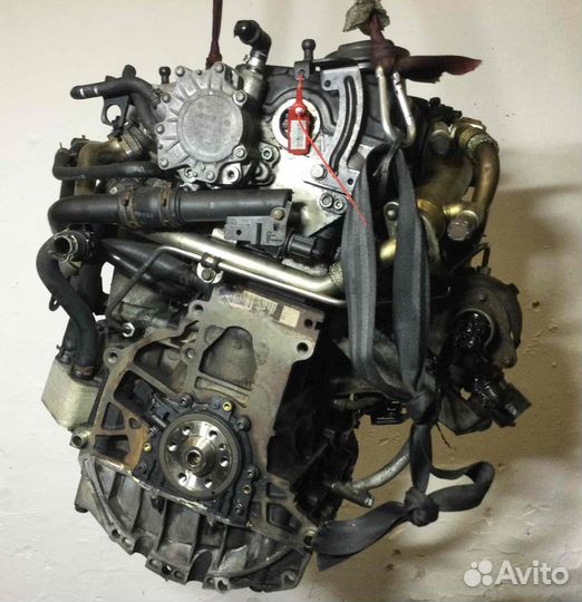 Двигатель Audi A6 Bre 2.0 дизель 2006