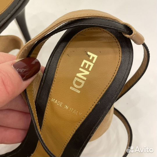 Босоножки fendi 37 р оригинал