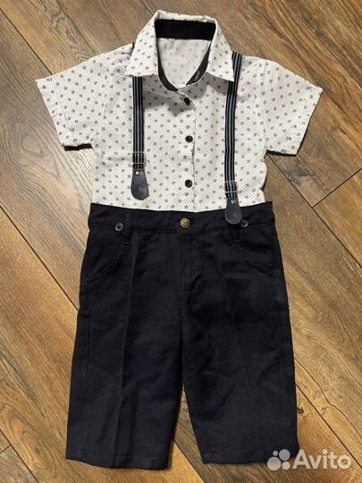 Рубашка + шорты, костюм, р. 92 - 104