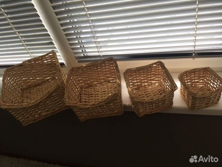 Плетеные корзинки IKEA