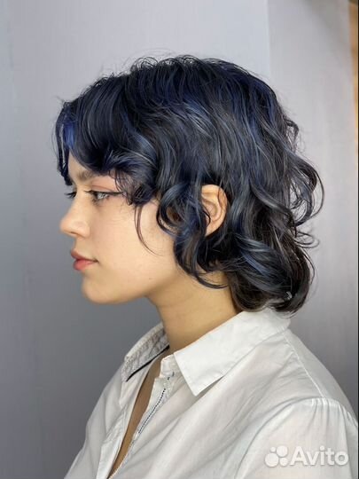 Окрашивание и стрижка волос