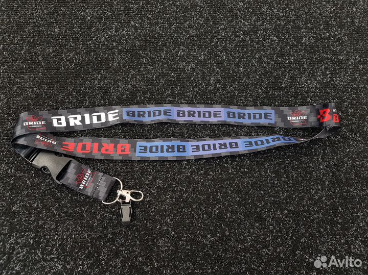 Шнурок Bride (Черный+синий)