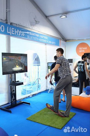 Игровые симуляторы и приставки в аренду праздники