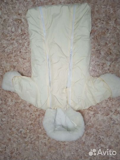 Конверт на выписку зимний для девочек