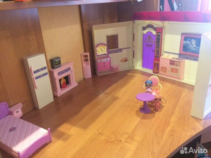 Кукольный домик складной