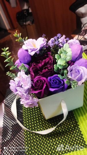 Букет из мыльных роз, цветы на заказ, подарок