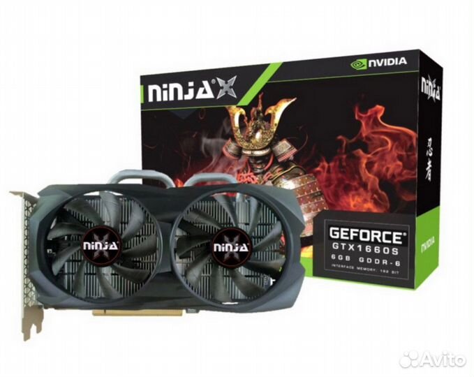 Видеокарта Sinotex Ninja nvidia GeForce GTX 1660 S
