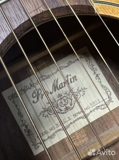 Акустическая гитара дредноут Pro Martin Custom