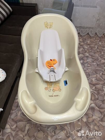 Ванночка на подставке + 2гамака+горка