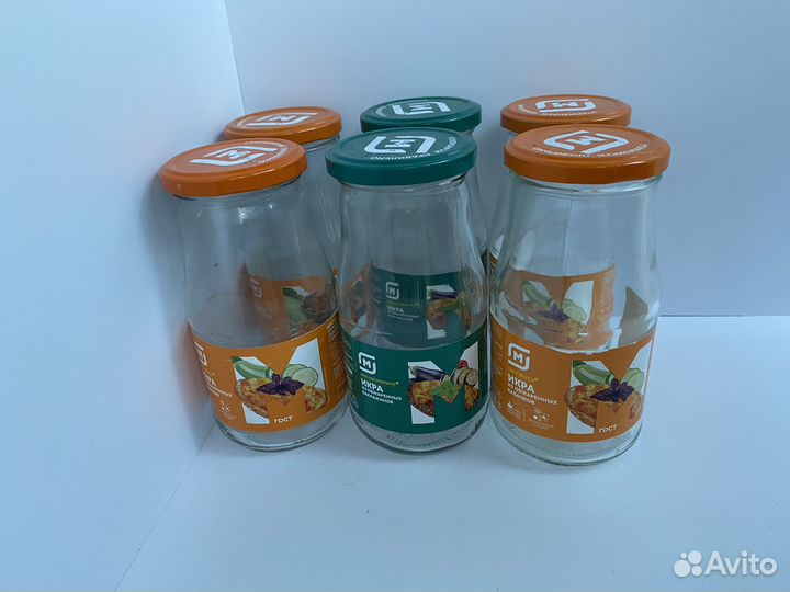 Банка стеклянная с крышкой