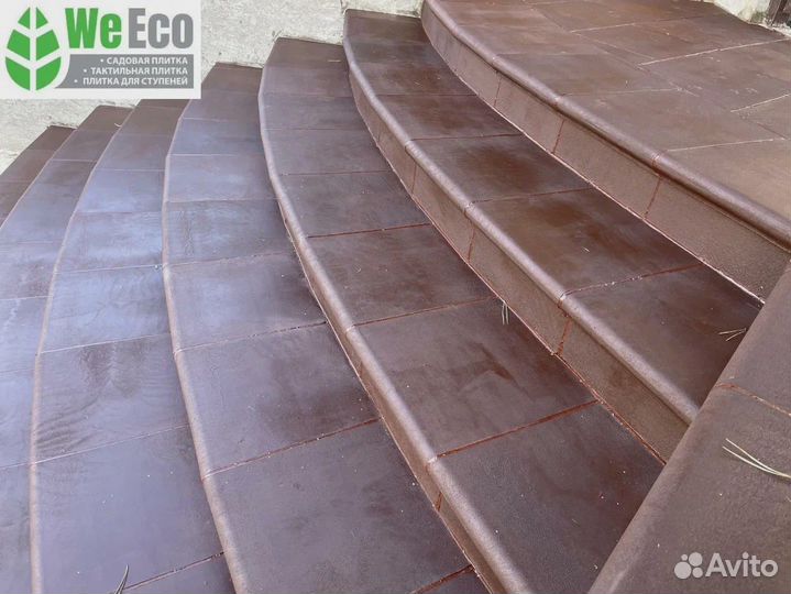 Плитка для лестниц полимерпесчаная