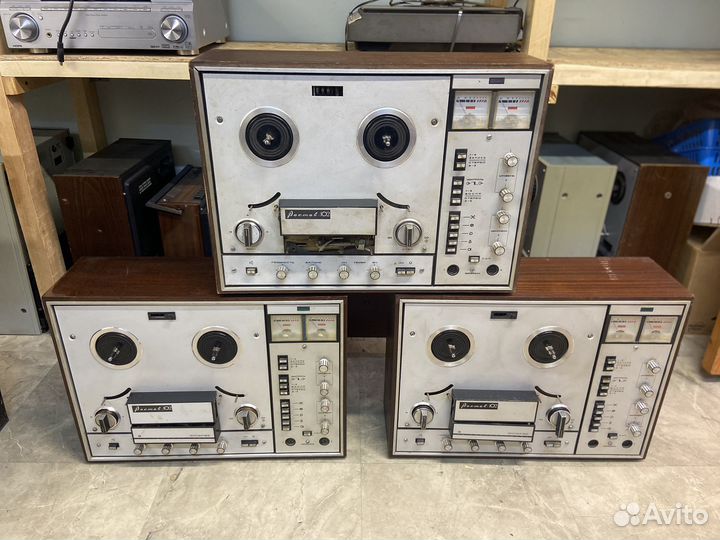 Катушечные магнитофоны ростов 102