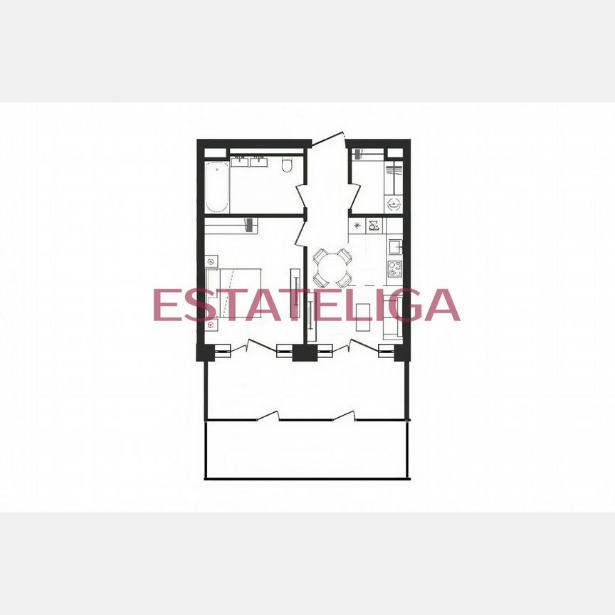 2-к. квартира, 62 м², 17/33 эт.