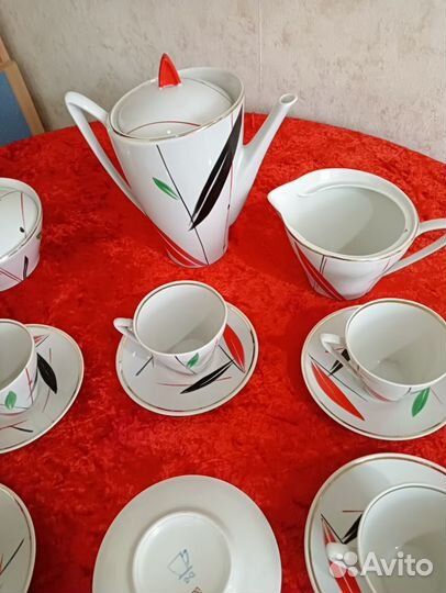 Сервиз кофейный Тюльпан