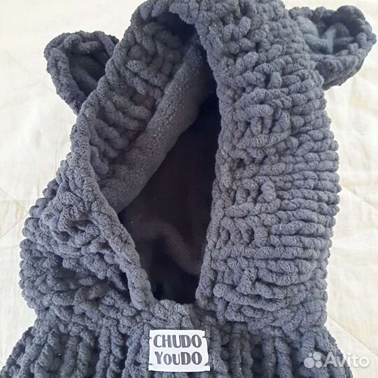 Шапка с ушами, зверошапка