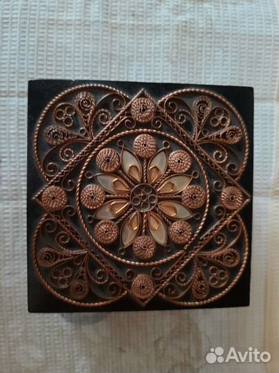 Шкатулка деревянная СССР, ф-ка Буковина