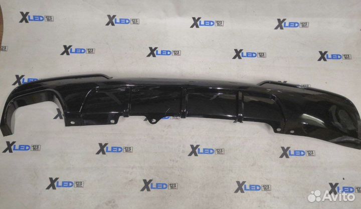 Диффузор юбка BMW F10 M tech M Performance