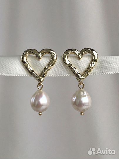 Серьги с жемчугом