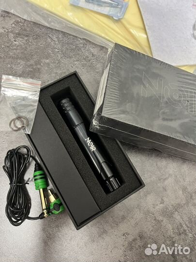 Роторная машинка Noir P10 + тату набор