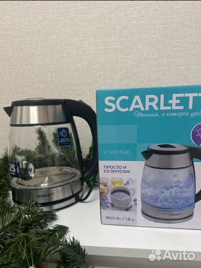 Электрический чайник Scarlett SC-EK27G40