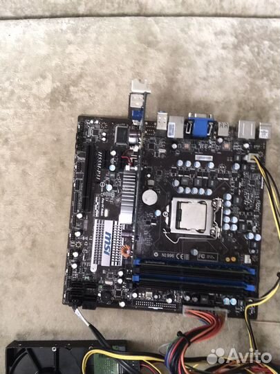 Материнская плата MSI H55M p31