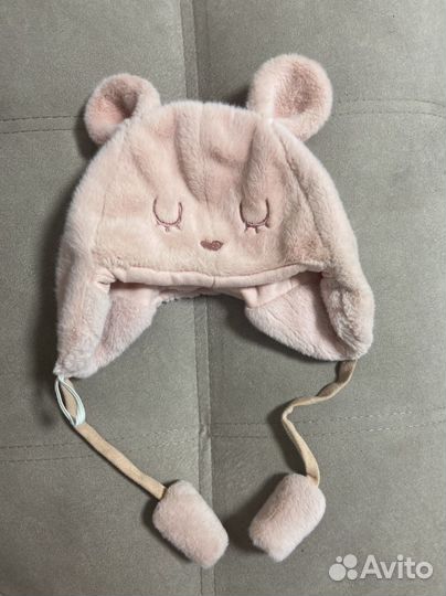 Шапка на девочку 1 год