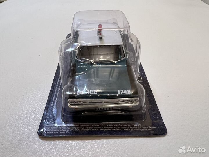 Ford Galaxie 500 Полиция Нью-Йорка, с журналом