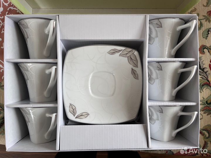 Чайный сервиз koburi industry фарфор