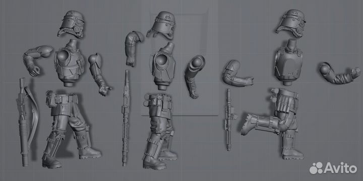 Star wars legion Imperial Heavy Swamp troopers