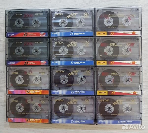 Аудиокассеты TDK D 90 (076)