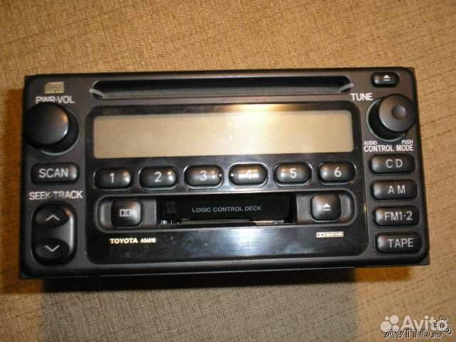 Б/у сd магнитола для RAV4 (CA20W)