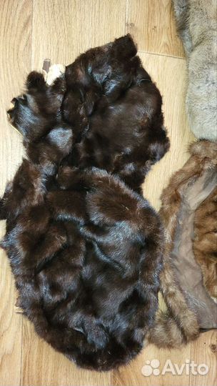 Меховые шкурки норки