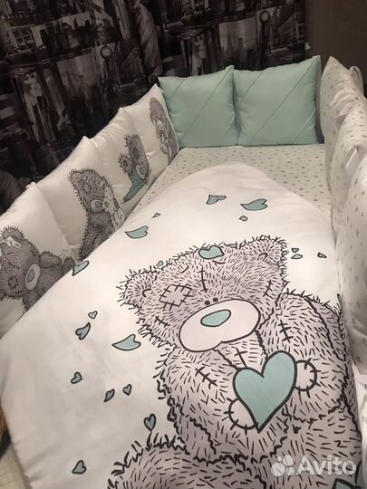 Бортики в кроватку