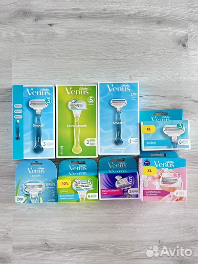 Gillette бритвы женские