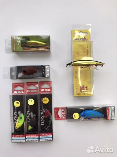 Воблеры Zipbaits rigge, Lucky Craft, Pontoon 21
